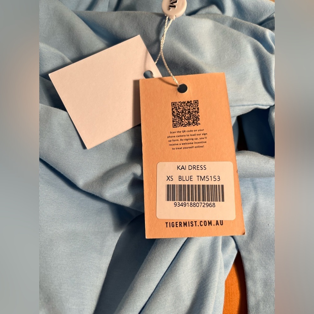 Tiger Mist Light Blue mini dress NWT 💙💙💙 - Picture 3 of 5